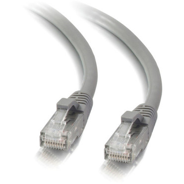 C2G 4 ft Cat5e Snagless UTP Unshielded Network Patch Cable - Gray - 4 ft Category 5e Network Cable for Network Device - First End 1 x 00384