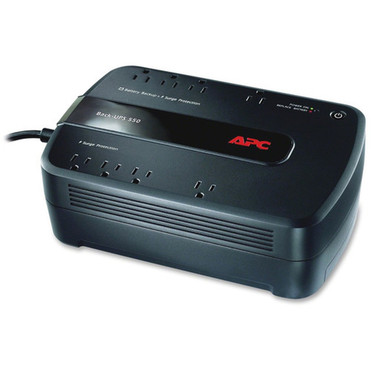 APC Back-UPS ES 550VA Desktop UPS - Desktop - 1 Day Recharge - 330 Minute Stand-by - 110 V AC Input - 120 V AC Output - 4 x NEMA 4 x BE550G