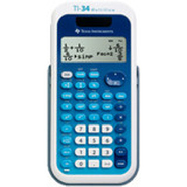 Texas Instruments MultiView TI-34 Scientific Calculator - 4 Lines - 16 Digits - LCD - BatterySolar Powered 34MVTBL2L1A