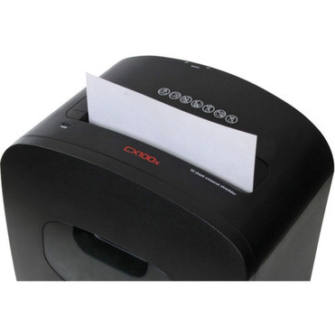Royal CX100x Medium Duty Shredder - Non-continuous Shredder - Cross Cut - 10 Per Pass - for shredding Credit Card Paper Staples - x 29171Y