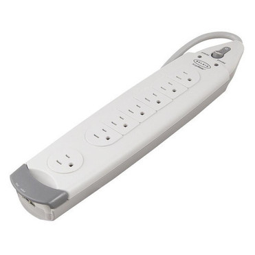 Belkin 7-Socket Office Surge Protector with 12 Cord - 7 x NEMA 5-15R - 1045 J - 120 V AC Input - 120 V AC Output