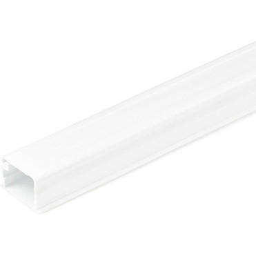 StarTechcom Cable Management Raceway with Adhesive TapeCover 3419mmW x 1213mmH x 6ft18mlength Network Cord Hider UL - - CBMOWD2013