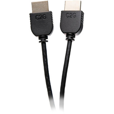 C2G 3ft Flexible High Speed HDMI Cable with Low Profile Connectors - 4K 60Hz - 3 ft HDMI AV Cable for AudioVideo Device Home HDTV 41363