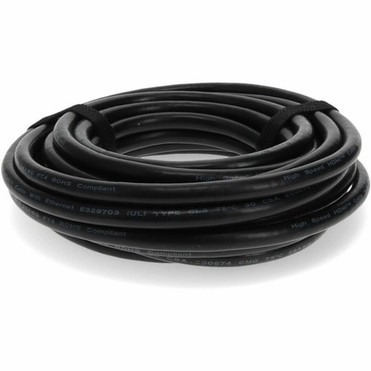 AddOn 762m 2500ft HDMI 13 Male to Male Black Cable - 25 ft HDMI AV Cable for AudioVideo Device HDTV Blu-ray Player DVD - 1 x HDMI2HDMI25F