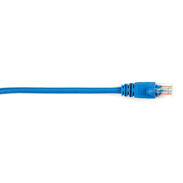 Black Box Connect Cat5e UTP Patch Network Cable - 25 ft Category 5e Network Cable for Network Device - First End 1 x RJ-45 Male - 1 CAT5EPC-025-BL