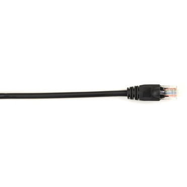 Black Box Connect Cat6 UTP Patch Network Cable - 25 ft Category 6 Network Cable for Network Device - First End 1 x RJ-45 Male - End CAT6PC-025-BK