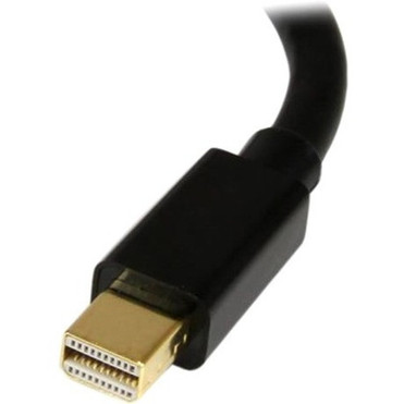 StarTechcom 6in Mini DisplayPort to DisplayPort Video Cable Adapter - MF - Connect your DisplayPort monitor to a standard Mini Short MDP2DPMF6IN