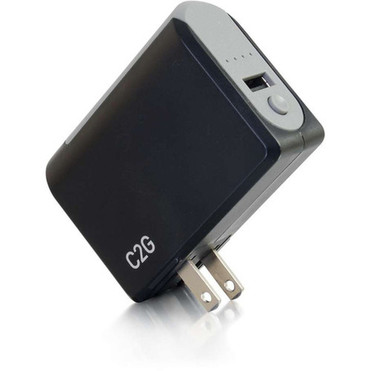 C2G 1-Port USB Wall Charger - AC to USB Adapter with Power Bank 5V 1A Output - For Mobile Device USB Device Smartphone Tablet PC - 20275