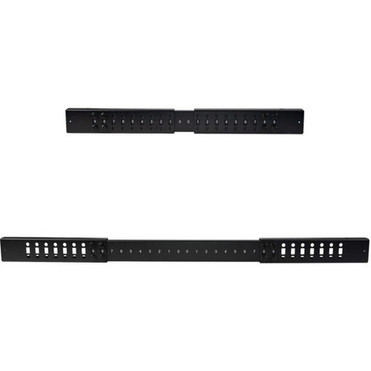 StarTechcom 8U 19 Open Frame Server Rack - Compact 4 Post Adjustable Depth 22 to 40 - Mobile Network Rack - HP ProLiant - 8U w 4POSTRACK8U