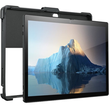 Lenovo Carrying Case Lenovo Tablet - Black - Bump Resistant Scratch Resistant Shock Absorbing Drop Resistant - Silicone Strap - - 4X41A08251