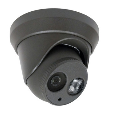 2MP Turret Camera - 28mm Fixed Lens - Smart IR with 40m Range - IP67 Rated - Grey