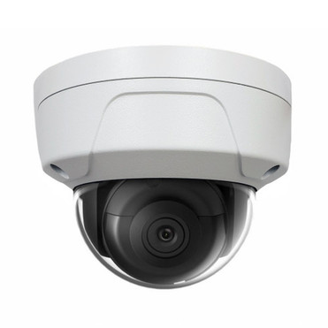 8MP Dome IP Camera - 28mm Fixed Lens - 30m IR Range - Outdoor IP67 Rated - White