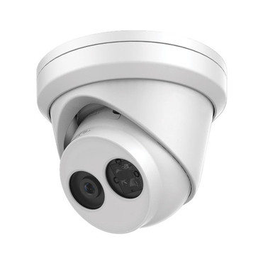 8MP Turret IP Camera - 4mm Fixed Lens - 30m IR Range - Outdoor IP67 Rated - White