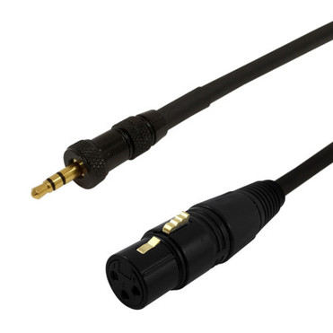Premium  Cables Balanced XLR Female To  35mm Locking Male Cable