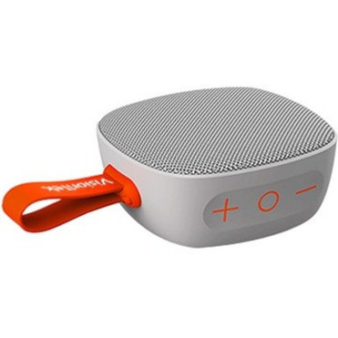 VisionTek Sound Cube Portable Bluetooth Speaker System - Gray - TrueWireless Stereo - Near Field Communication - Battery Rechargeable 901323