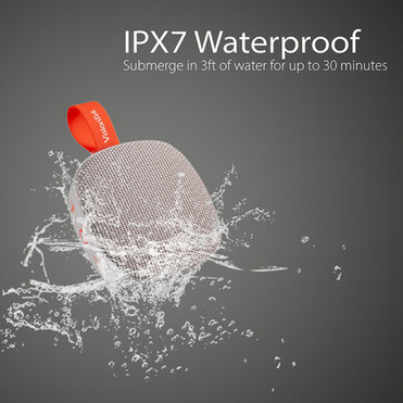 VisionTek Sound Cube Portable Bluetooth Speaker System - Gray - TrueWireless Stereo - Near Field Communication - Battery Rechargeable 901323