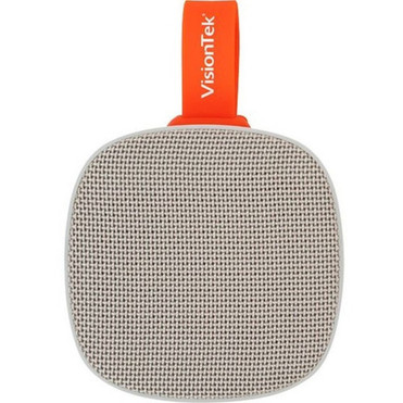 VisionTek Sound Cube Portable Bluetooth Speaker System - Gray - TrueWireless Stereo - Near Field Communication - Battery Rechargeable 901323