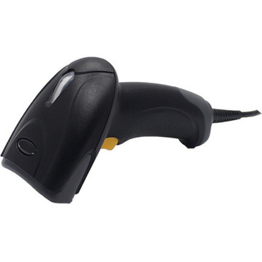 Star Micronics Handheld Wired Barcode Scanner - Cable Connectivity - 1D 2D - Imager - USB - Black - Stand Included - IP42 IP52 37950450