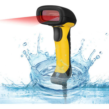 Adesso NuScan 2400U Waterproof Handheld CCD Barcode Scanner - Cable Connectivity - 200 scans - 12 30480 mm Scan Distance - 1D - - NUSCAN 2400U