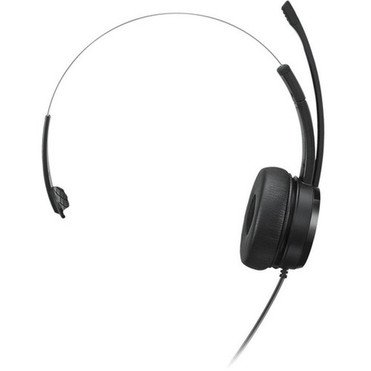 Lenovo 100 Mono USB Headset - Mono - USB Type A - Wired - 32 Ohm - 20 Hz - 20 kHz - Over-the-head - Monaural - Supra-aural - 59 ft - 4XD1B61617