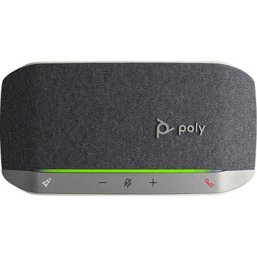 Poly Sync 20 Speakerphone - USB - Microphone - USB Battery - Desktop - Black Silver 216867-01