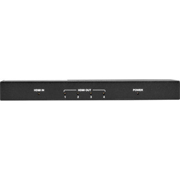 Black Box HDMI 20 4K60 Splitter - 1x4 - 4096 x 2160 - 1 x HDMI In - 4 x HDMI Out - Serial Port - Metal - TAA Compliant VSP-HDMI2-1X4