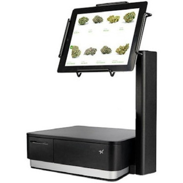 Star Micronics mENCLOSURE Mounting Enclosure for iPad Air 2 iPad Pro 4th Generation Tablet Tablet Stand iPad Pro 3rd - Black - 37950830