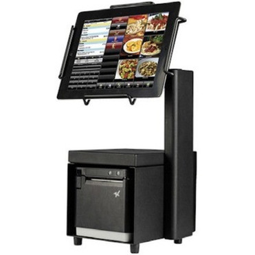 Star Micronics mENCLOSURE Mounting Enclosure for iPad Air 2 iPad Pro 4th Generation Tablet Tablet Stand iPad Pro 3rd - Black - 37950830