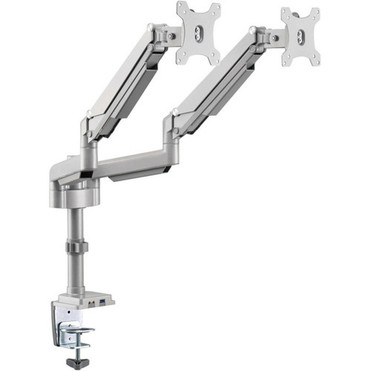 Tripp Lite Flex-Arm DDR1732DAL Desk Mount for Monitor HDTV Workstation TV Flat Panel Display - Silver - Adjustable Height - 2 - - DDR1732DAL