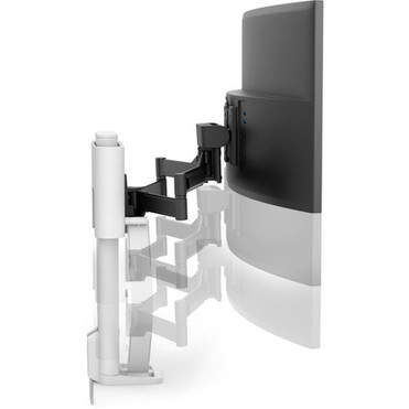Ergotron TRACE Desk Mount for Monitor LCD Display - White - 1 Displays Supported - 38 Screen Support - 980 kg Load Capacity - 75 45-630-216