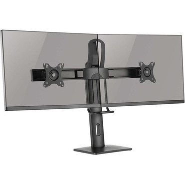 Tripp Lite Safe-IT DDVD1727AM Desk Mount for Monitor HDTV Flat Panel Display Curved Screen Display - Black - Adjustable Height - 1 DDVD1727AM