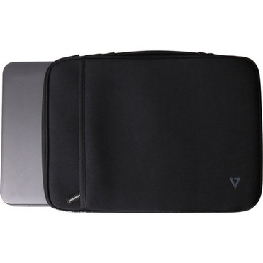 V7 Elite CSE4-BLK-9N Carrying Case Sleeve for 133 MacBook Air - Black - Neoprene - Handle - 1010 25654 mm Height x 1365 mm CSE4-BLK-9N