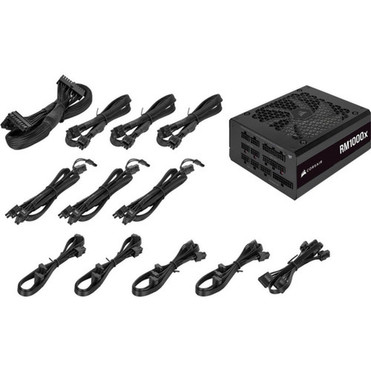Corsair RMx Series RM1000x - 1000 Watt 80 PLUS Gold Fully Modular ATX PSU - Internal - 120 V AC 230 V AC Input - 33 V DC  20 A 5 V CP-9020201-NA
