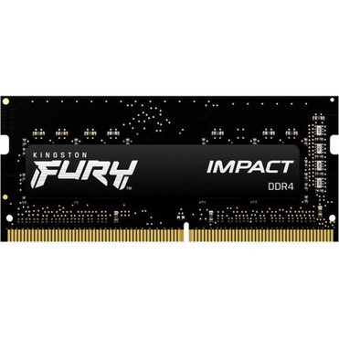 Kingston FURY Impact 8GB DDR4 SDRAM Memory Module - For Notebook - 8 GB 1 x 8GB - DDR4-2666PC4-21333 DDR4 SDRAM - 2666 MHz - CL15 - KF426S15IB8