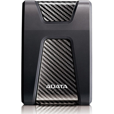 Adata DashDrive Durable HD650 AHD650-1TU31-CBK 1 TB Portable Hard Drive - 25 External - Black - USB 31 - 256-bit Encryption - 3 - 1 AHD650-1TU31-CBK