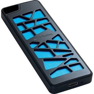 Verbatim 1TB VGX1000 Gaming PCIe NVMe External SSD - Gaming Console Notebook Device Supported - USB 31 Gen 2 Type C - 480 TB TBW - 70885