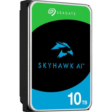 Seagate SkyHawk AI ST10000VE001 10 TB Hard Drive - 35 Internal - SATA SATA600 - Conventional Magnetic Recording CMR Method - - ST10000VE001