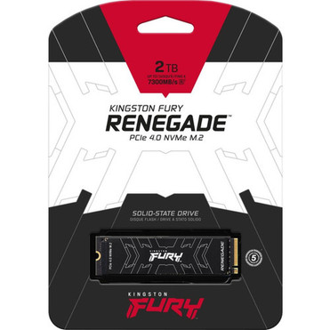 Kingston FURY Renegade 2 TB Solid State Drive - M2 2280 Internal - PCI Express NVMe PCI Express NVMe 40 x4 - Desktop PC Notebook SFYRD2000G