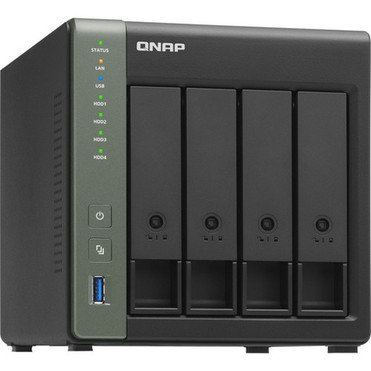 QNAP Cost-effective Business NAS with Integrated 10GbE SFP Port - Annapurna Labs Alpine AL-314 Quad-core 4 Core 170 GHz - 4 x HDD TS-431X3-4G-US
