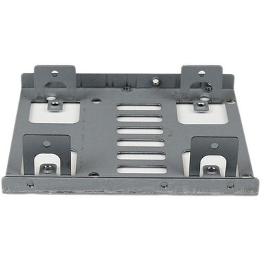 StarTechcom Dual 25 to 35 HDD Bracket for SATA Hard Drives - 2 Drive 25 to 35 Bracket for Mounting Bay - Mount two 25in SATA BRACKET25X2 StarTechcom Dual 25 to 35 HDD Bracket for SATA Hard Drives - 2 Drive 25 to 35 Bracket for Mounting Bay - Mount two 25in SATA BRACKET25X2