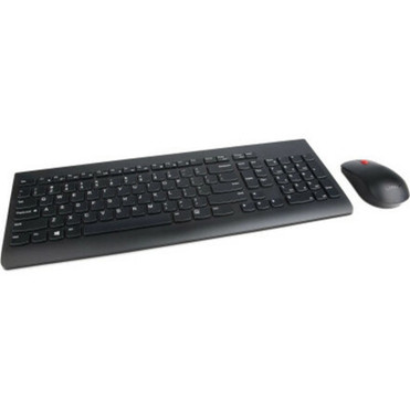 Lenovo Essential Wireless Keyboard and Mouse Combo - US English 103P - USB Wireless RF English US - Black - USB Wireless RF Optical 4X30M39458