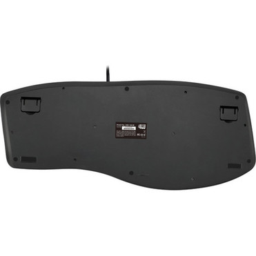 Adesso TruForm Ergonomic Desktop Keyboard - Cable Connectivity - USB Interface - 104 Key Home Back Forward Search Email Sleep - AKB-160UB