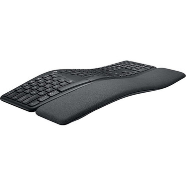 Logitech ERGO K860 Split Ergonomic Keyboard - Wireless Connectivity - Bluetooth - 3281 ft 10000 mm - Windows Mac OS Chrome OS - 920-010175