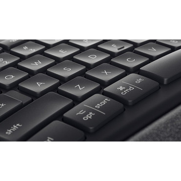 Logitech ERGO K860 Split Ergonomic Keyboard - Wireless Connectivity - Bluetooth - 3281 ft 10000 mm - Windows Mac OS Chrome OS - 920-010175