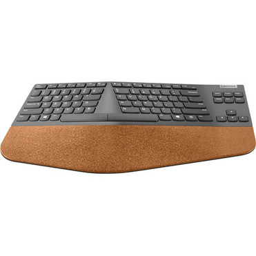 Lenovo Go Wireless Split Keyboard - US English - Wireless Connectivity - 240 GHz - English US - PC - Scissors Keyswitch - AA Size - 4Y41C33748