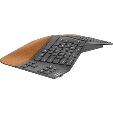 Lenovo Go Wireless Split Keyboard - US English - Wireless Connectivity - 240 GHz - English US - PC - Scissors Keyswitch - AA Size - 4Y41C33748