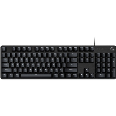Logitech G413 SE Mechanical Gaming Keyboard - Cable Connectivity - USB 20 Interface - LED - Rugged - PC Mac - Mechanical Keyswitch 920-010433