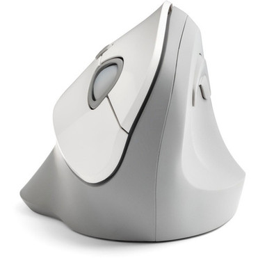 Kensington Pro Fit Ergo Vertical Wireless Mouse - Wireless - Radio Frequency - 240 GHz - Gray - USB - 1600 dpi - Scroll Wheel - 6 K75520WW