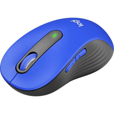 Logitech Signature M650 L Mouse - Optical - Wireless - BluetoothRadio Frequency - Blue - USB - 2000 dpi - Scroll Wheel - 5 Buttons 910-006232