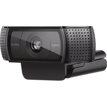 Logitech C920e Webcam - 3 Megapixel - 30 fps - Black - USB Type A - TAA Compliant - 1920 x 1080 Video - Auto-focus - 1x Digital Zoom - 960-001401